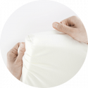 Sábana ajustable para cuna de viaje light Babybjorn