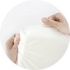 Sábana ajustable para cuna de viaje light Babybjorn