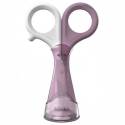 Tesoura com Capa Rosa Pastel da BEABA