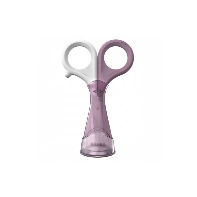 Tesoura com Capa Rosa Pastel da BEABA