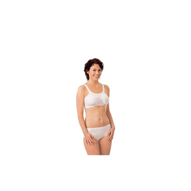 Sutiã Maternidade Algodão Orgânico Branco Carriwell
