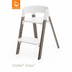 STOKKE Cadeira Passos Névoa Cinza Branco