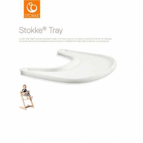 Bandeja Stokke@Tray para Tripp Trapp blanco