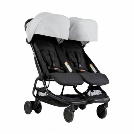 Carrinho Nano Duo em Mountain Buggy cinza