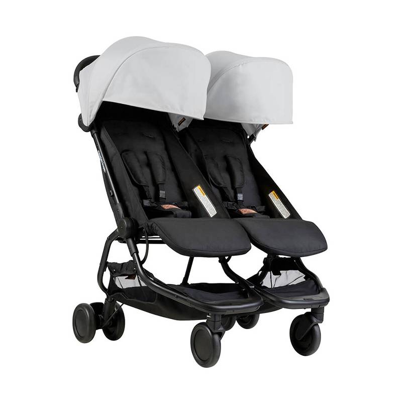 Carrinho Nano Duo em Mountain Buggy cinza