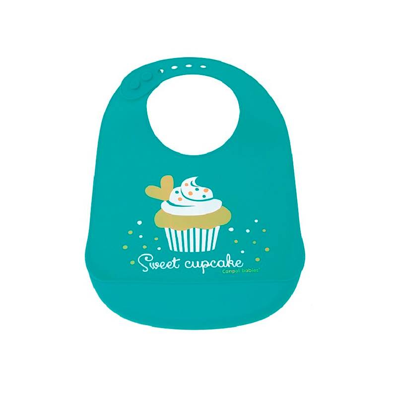 Cupcake de Silicone Bib by Canpol Babies