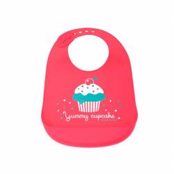 Cupcake de Silicone Bib by Canpol Babies