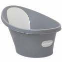 Bañera Shnuggle gris respaldo blanco