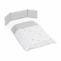 Funda Nórdica y Protector para Doco Sleeping estrella gris