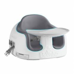Cadeira de bebê BUMBO Evolutivo com bandeja cinza ardósia