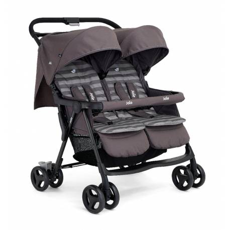 Silla de Paseo Gemelar Joie Aire Twin dark pewter