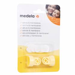 Recambio 2 Válvulas y 6 Membranas Medela para Extractor