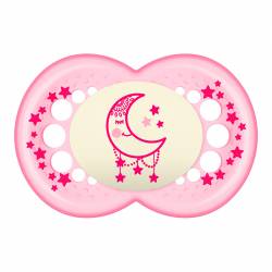 Mam Original Night 6+ Chupeta de silicone 2 pcs