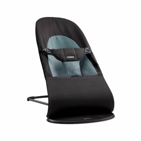 Hamaca Balance Soft de BABYBJÖRN negro gris oscuro