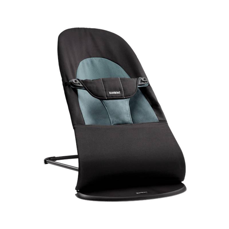 Hamaca Balance Soft de BABYBJÖRN negro gris oscuro
