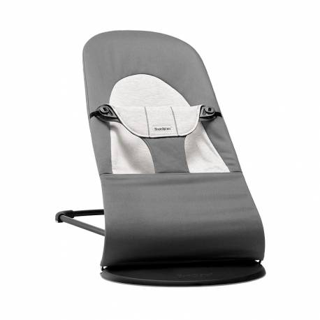 Hamaca Balance Soft Jersey beige BABYBJÖRN gris oscuro gris