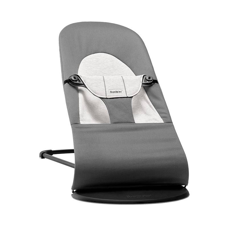 Hamaca Balance Soft Jersey beige BABYBJÖRN gris oscuro gris