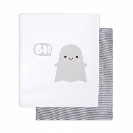 Bonjourbébé Boo Conjunto de Lençóis de Berço