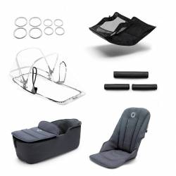 Bugaboo Aço Azul Estilo Fox Pack