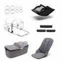 Bugaboo Melange Cinza Estilo Fox Pack