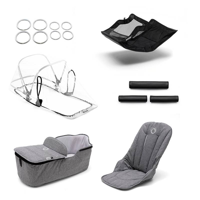 Bugaboo Aço Azul Estilo Fox Pack