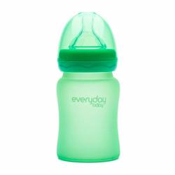 Biberón de Vidrio MilkHero de Everyday Baby verde 150