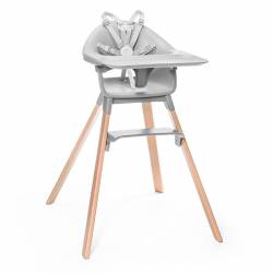 Cadeira alta Stokke Clikk nuvem cinza