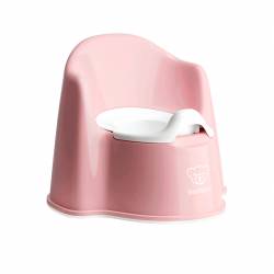 Poltrona de mictório babybjörn rosa pastel