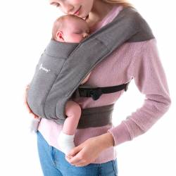 Carregador de Bebê ERGOBABY Abrace a urze cinza