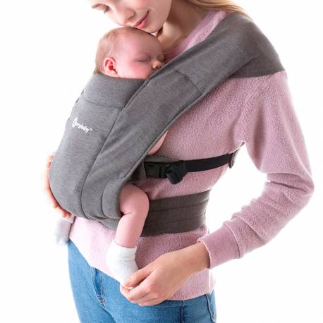 Carregador de Bebê ERGOBABY Abrace a urze cinza
