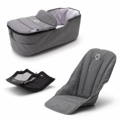 Bugaboo Fox 2 Pack de Estilo gris melange