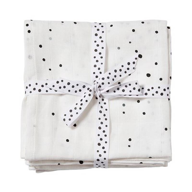 Baby Muslins DONE BY DEER Dreamy Dots 2 unidades