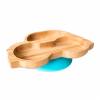 Eco-friendly placa de bambu azul Eco Rascals carro