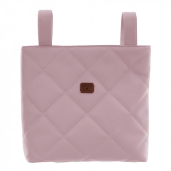 Bolso Maternal Uzturre Cocco rosa empolvado
