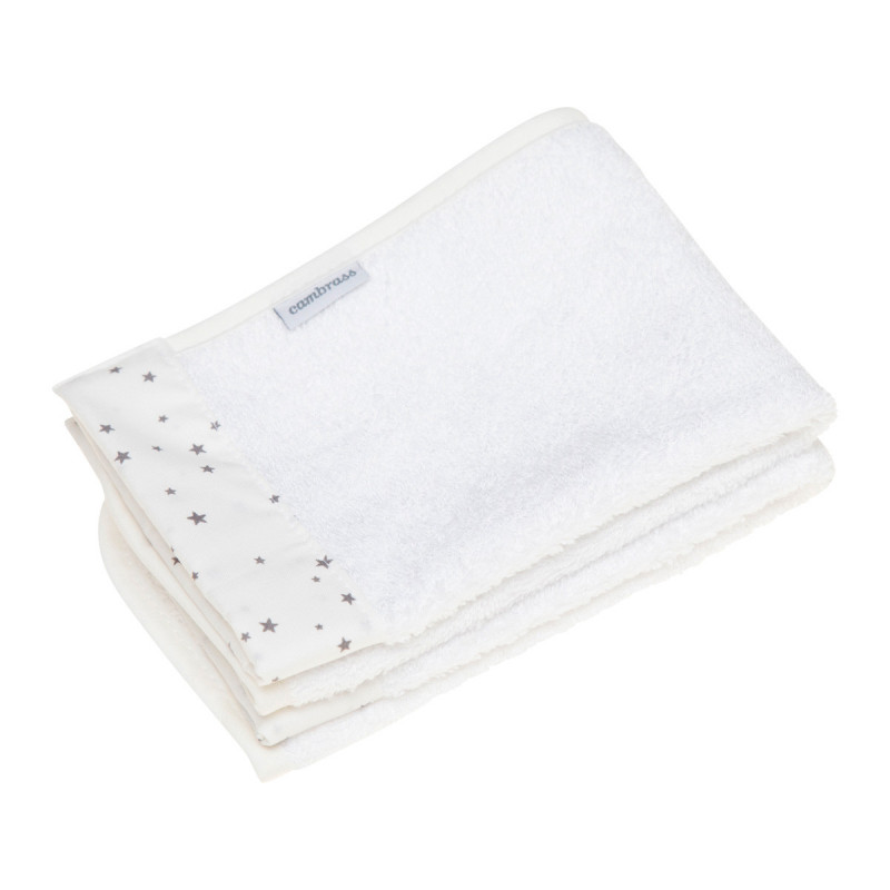 Conjunto de 2 Toalhas Astra Grey 25X35 cm