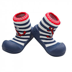 Zapato Ergonómico Azul Marino para Bebé de Attipas