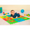 Tapete do bebê Ludi letras e números