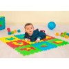 Tapete do bebê Ludi letras e números