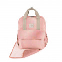 Mochila Maternal Walking Mum I Love Vichy rosa