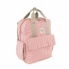 Mochila Maternal Walking Mum I Love Vichy rosa