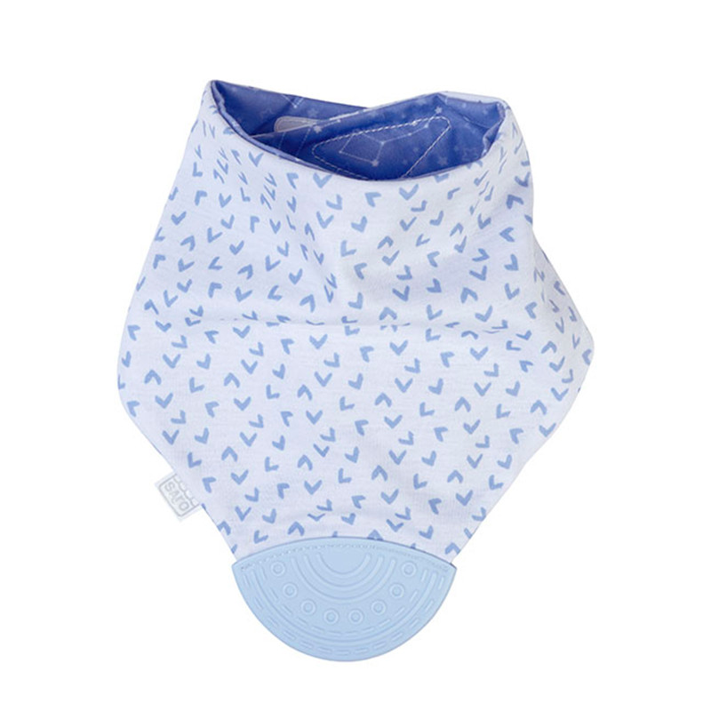 Bandana reversível com Saro Teether Blue