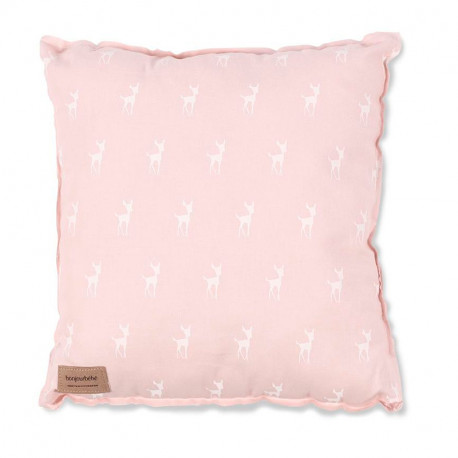 Almofada quadrada Bonjourbébé Cervo rosa