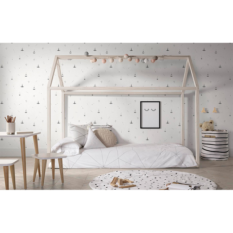 Cama Nido Ros Montessori Casita 190