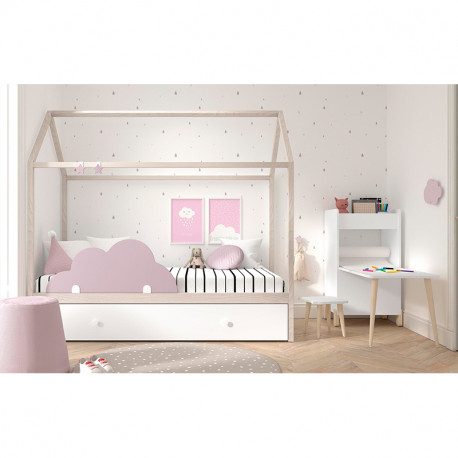 Cama Nido Ros Montessori Casita 190