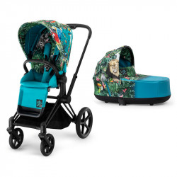 Cochecito de 2 piezas Cybex Priam Edición Especial we the best matt black