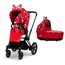 Cochecito de 2 piezas Cybex Priam Petticoat Matt Black