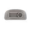 Prato com Bandeja de Silicone EZPZ por Stokke cinza suave