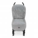 Esteira Carrinho de Bebê Buggy Uzturre Vichy cinza