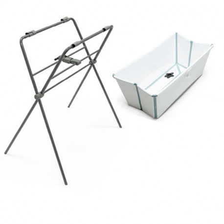 Pack Stokke Banho Flexi e Pernas Branco