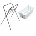 Pack Stokke Banho Flexi e Pernas Branco